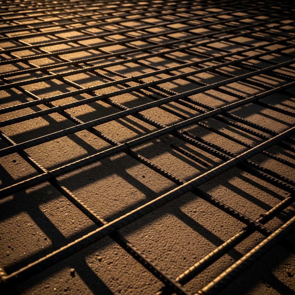 Steel reinforcement grid